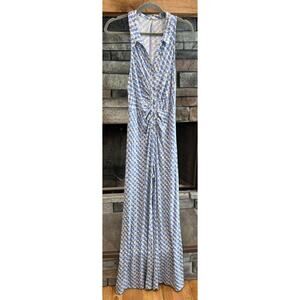 Women’s FREE PEOPLE Shayla Jumpsuit Blue Floral Size S *C1